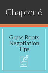Grass Roots Negotiation Tips
